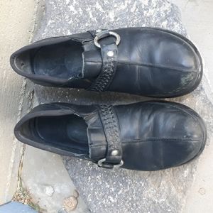 Ariat women's black leather shoe size 11 B.